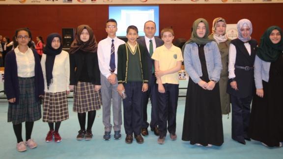Ortaokullar ve İmam Hatip Ortaokulları arası Din Kültürü ve Ahlak Bilgisi Dersi Bilgi Yarışması  yapıldı.