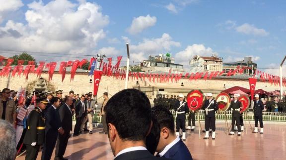 30 Ağustos  Zafer  Bayramı İl Kutlama  töreni  Taksim Cumhuriyet  Anıtında gerçekleştirildi.