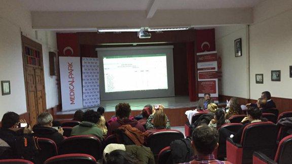  "Yüksek Öğretime Geçiş Sisteminin Dinamikleri ve YÖK Atlas" semineri Firuzağa İlkokulu konferans salonunda gerçekleştirildi.