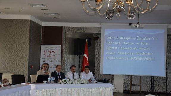 2017-2018 Eğitim- Öğretim yılı Okul - Kurum Müdürleri Toplantımız Beyoğlu Öğretmenevi´nde yapıldı.