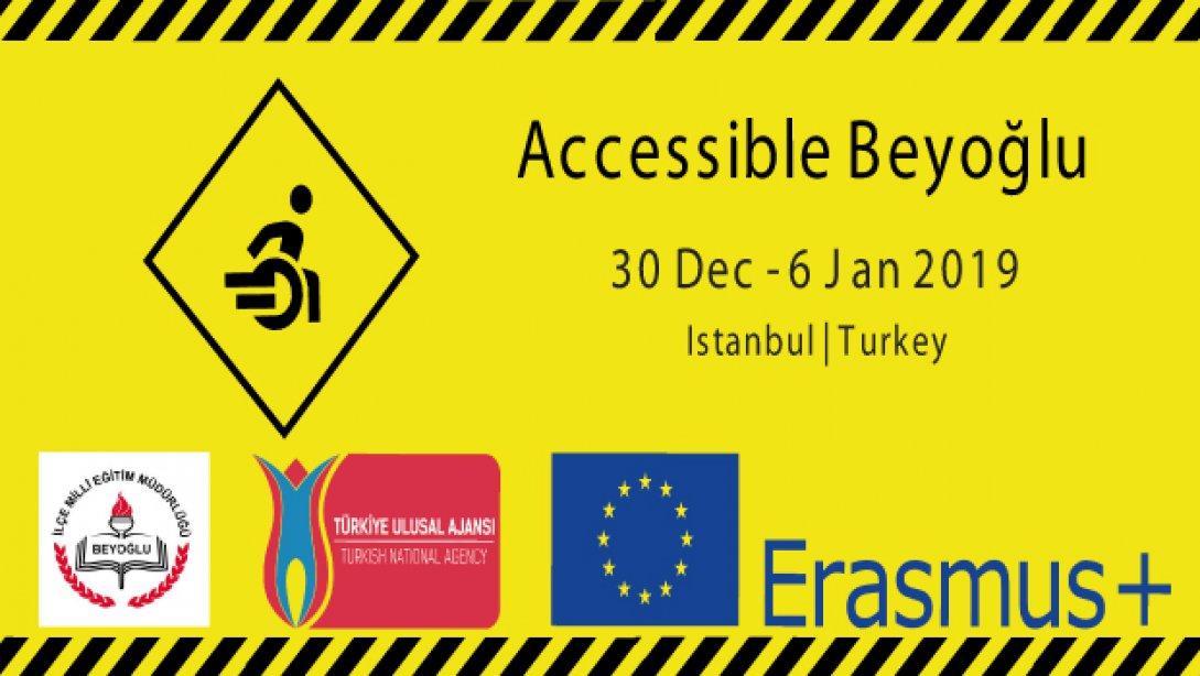 Türkiye Ulusal Ajansı Tarafından Desteklenen "Engelsiz Beyoğlu" Erasmus+ Projemiz Başladı