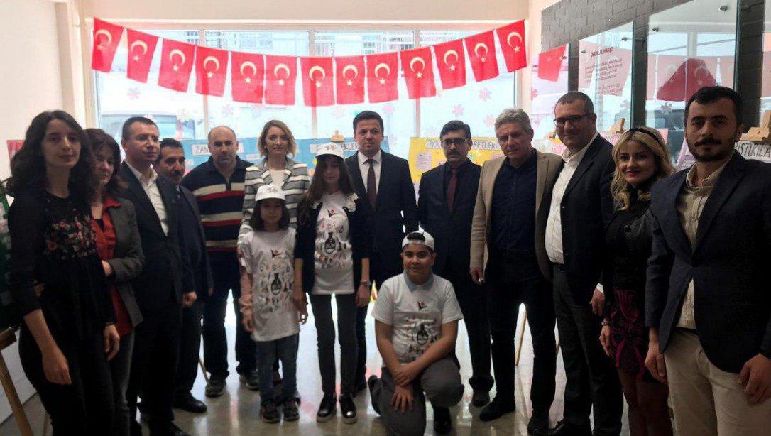 Halıcıoğlu İşitme Engelliler Ortaokulunda Tübitak 4006 kapsamında Bilim Fuarı gerçekleştirildi