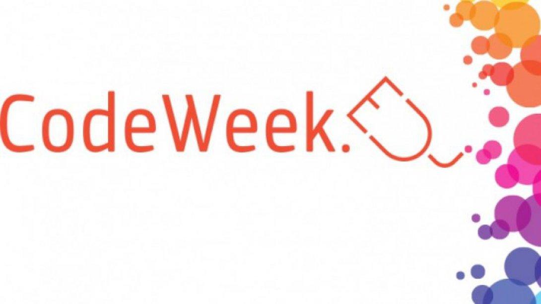 CodeWeek Kodlama Haftası Kapsamında Etkinliklerimizi Gerçekleştirdik