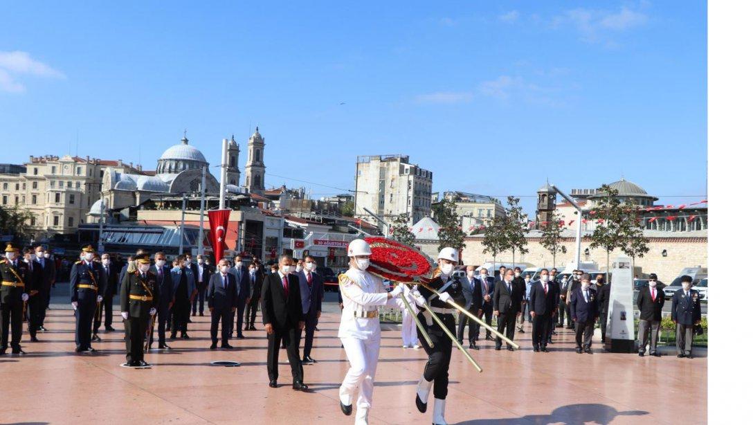 Taksim Meydanı'nda 30 Ağustos Zafer Bayramı  Töreni 