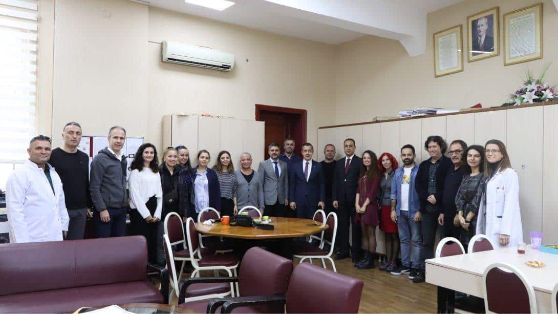 Öğretmenler Günü Münasebetiyle Atatürk Anadolu Lisesi Ziyaret Edildi 