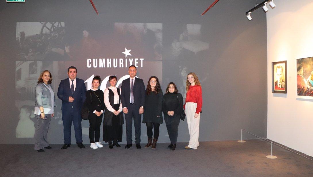 ''Cumhuriyet'in Yüzü'' Sergisi Ziyaret Edildi