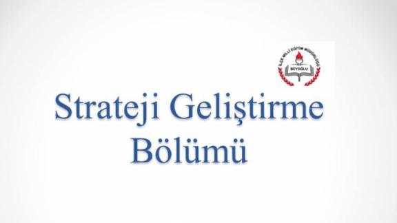 Strateji Geliştirme Hizmetleri Bölümü