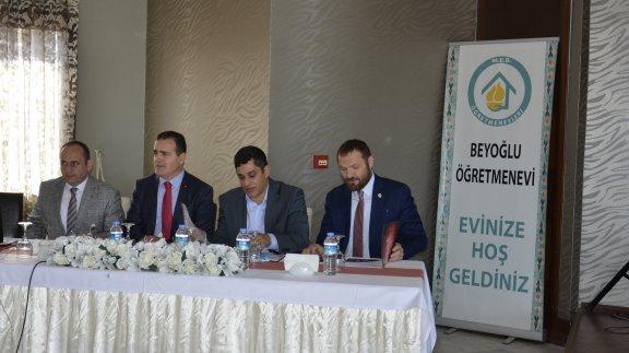 2017-2018 Eğitim-Öğretim yılı okul güvenlik tedbirleri bilgilendirme toplantısı Beyoğlu Öğretmenevi´nde yapıldı.