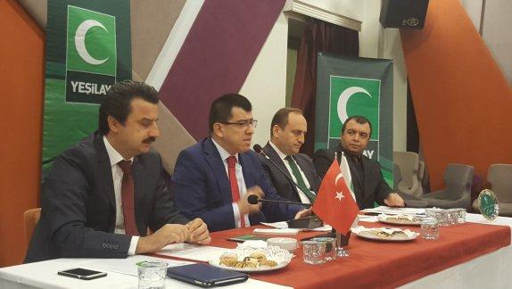 Yeşilay yönetim kurulu toplantısı 19 Aralık 2017 saat 10:00´da Beyoğlu Gençlik Merkezinde yapıldı.