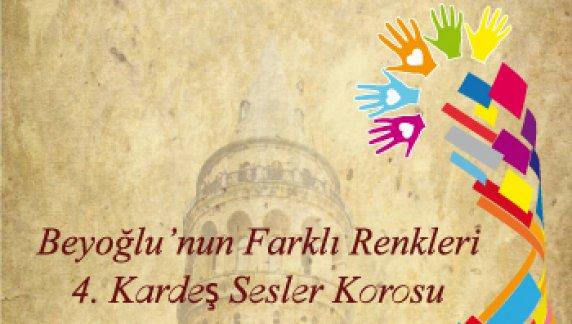 Beyoğlu´nun Farklı Renkleri 4.Kardeş Sesler Korosu konseri Fatih Sultan Mehmet Vakıf Üniversitesi Haliç Yerleşkesinde yapılacak.