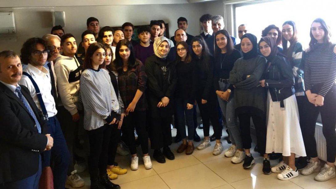 Beyoğlu Sosyal Güvenlik Kurumunda Stajyer Öğrencilerimizi Ziyaret ettik.