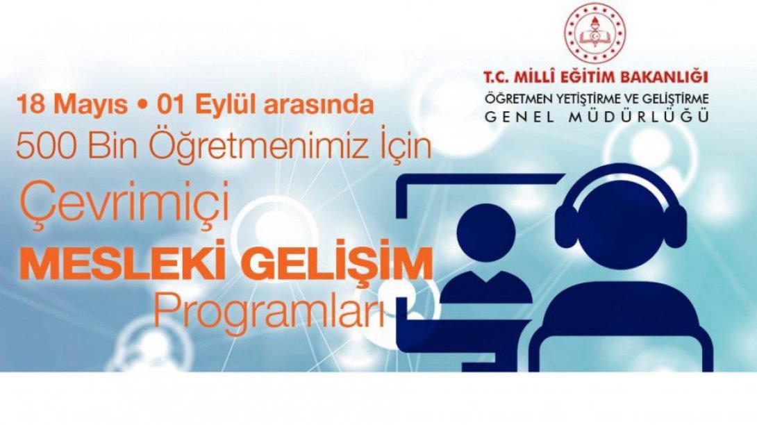 Türk Eğitim Tarihinin En Büyük Uzaktan Eğitim Mesleki Gelişim Programını Başlatıyoruz